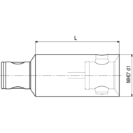 MHD-Verlängerung PR 40.40 MHD'40, L=40mm